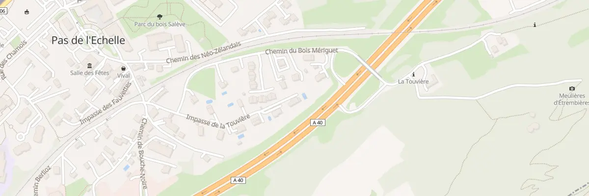 Plan du 236 Imp de la Touvière à Étrembières