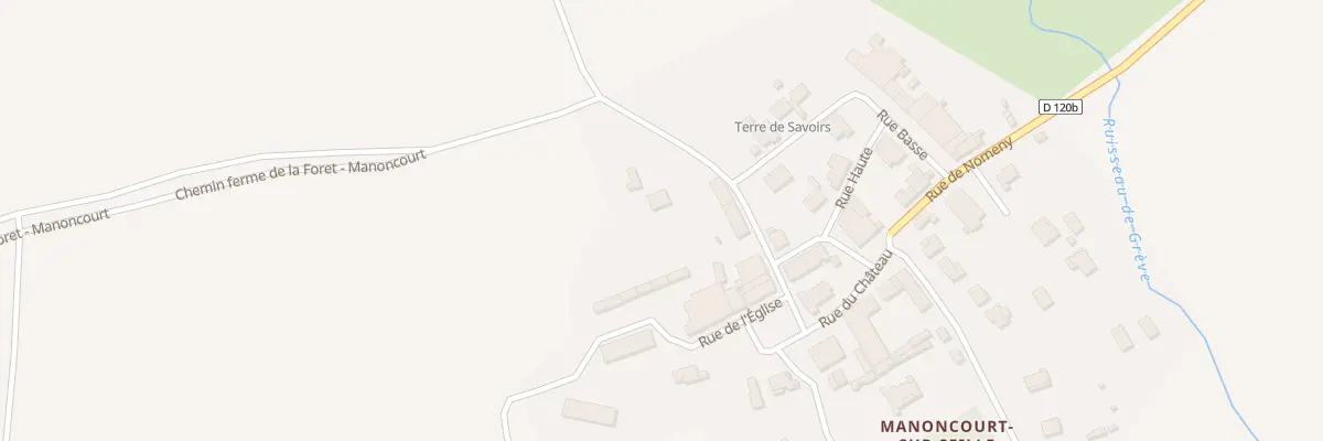 Plan du 7 Rue de la Mairie à Belleau