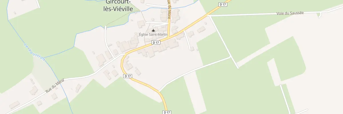 Plan du 145 Rue Haute à Gircourt-lès-Viéville