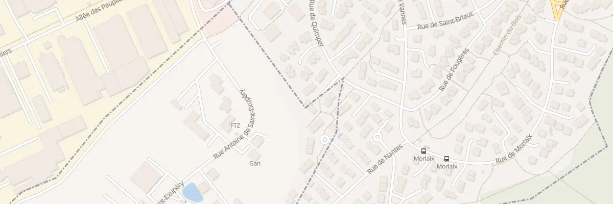 Plan du 44 Rue de Quimper à Heillecourt