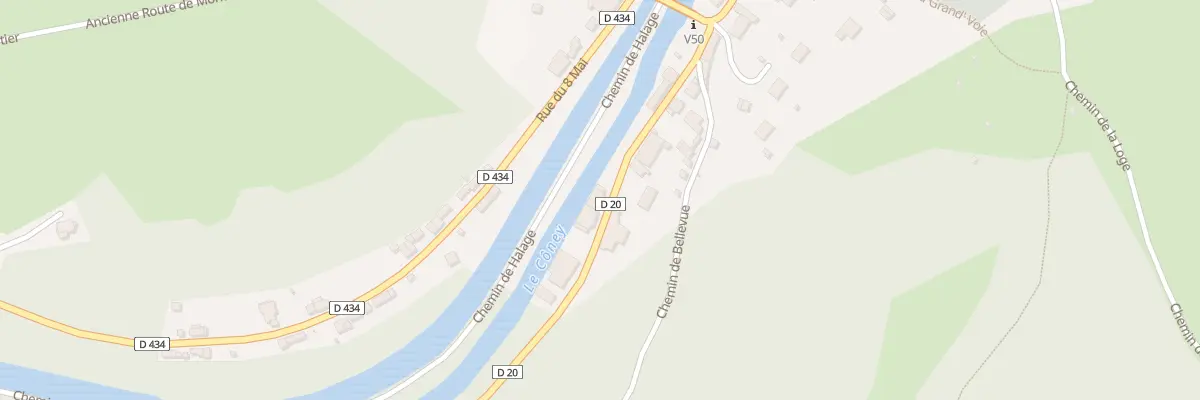 Plan du 4 Rte de Le Magny à Fontenoy-le-Château