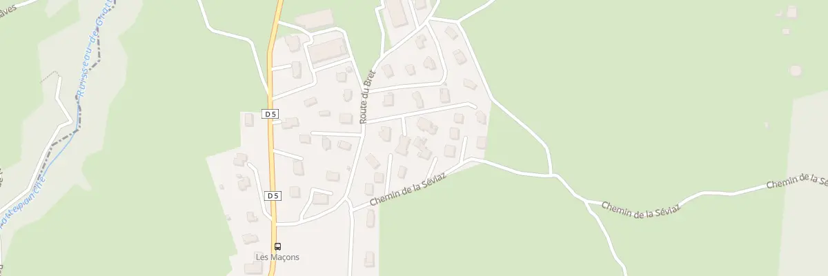Plan du 212 Rte du Bret à Nâves-Parmelan