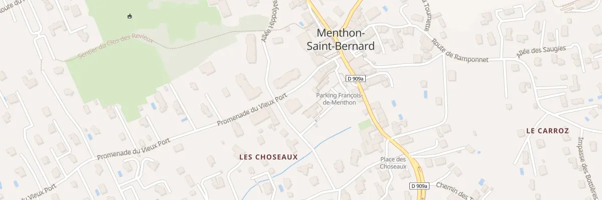 Plan du 9 Rte de la Poste à Menthon-Saint-Bernard