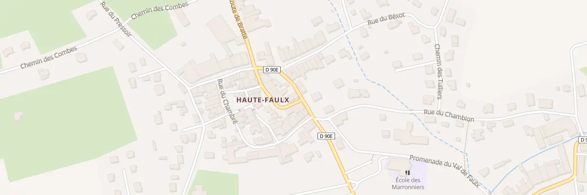Plan du 8 Rue du Cep à Faulx