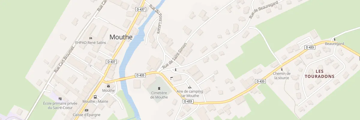 Plan du 7 Pl de L Eglise à Mouthe