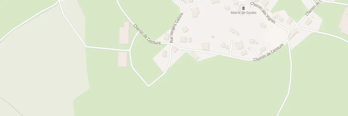 Plan du 5089 Chem de Ceinture à Saules