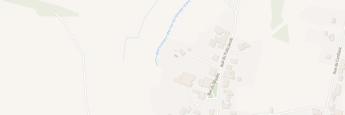 Plan du 9 Rue du Puits de Jacob à La Villedieu-en-Fontenette