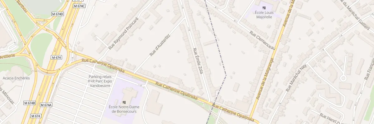 Plan du 37B Rue Emile Zola à Vandœuvre-lès-Nancy