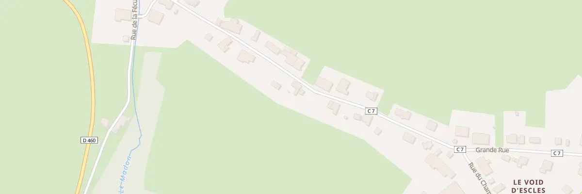 Plan du 27 Rue Grande Rue à Escles
