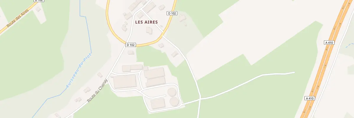 Plan du 1972 Rte des Aires à Groisy