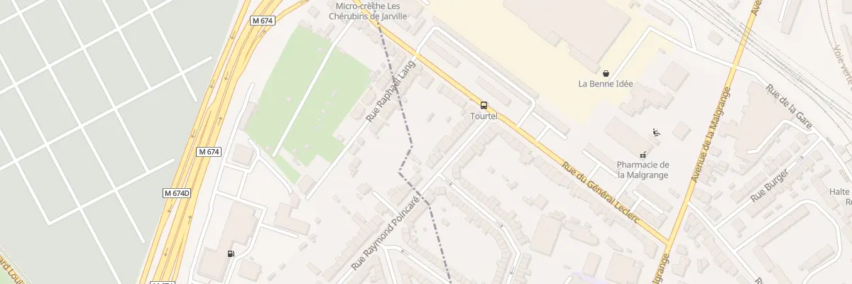 Plan du 14 Rue Raymond Poincaré à Jarville-la-Malgrange