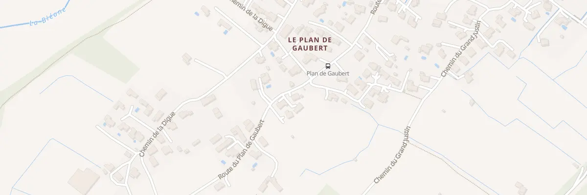Plan du 43 Rte du Plan de Gaubert à Digne-les-Bains