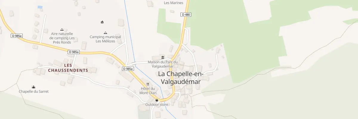 Plan du 12 Rue de L’Atelier à La Chapelle-en-Valgaudémar