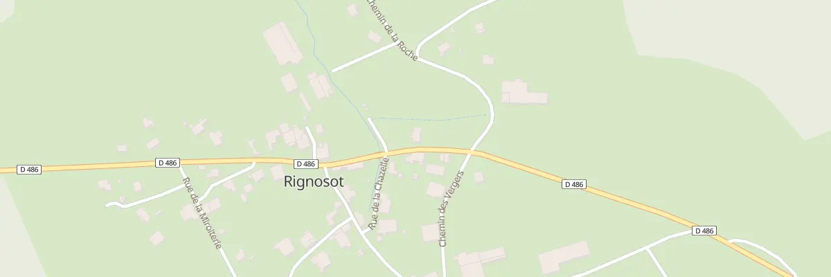 Plan du 17 Rte de Besançon à Rignosot