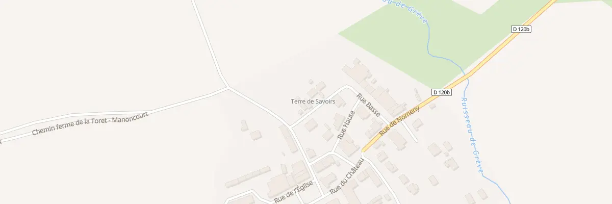 Plan du 5 Rue des Prés à Belleau