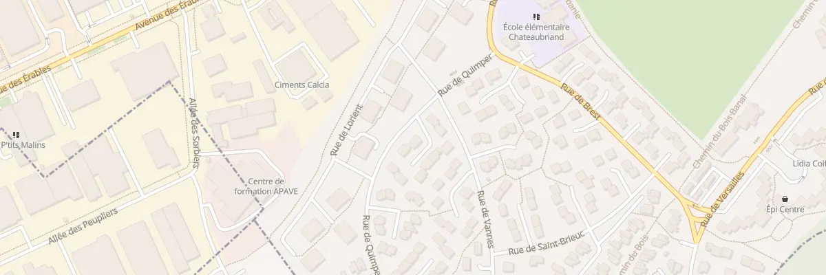 Plan du 10 Rue de Quimper à Heillecourt