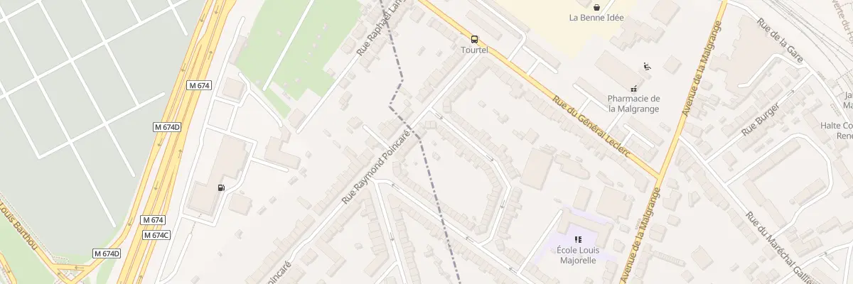 Plan du 25 Rue Raymond Poincaré à Jarville-la-Malgrange