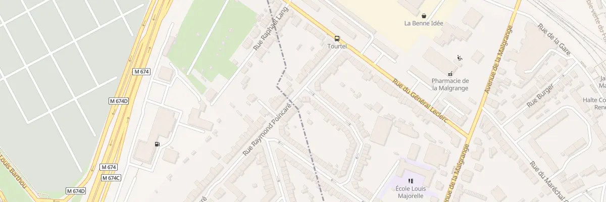 Plan du 21 Rue Raymond Poincaré à Jarville-la-Malgrange
