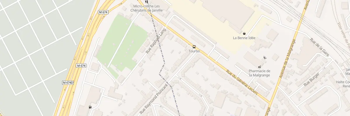 Plan du 10 Rue Raymond Poincaré à Jarville-la-Malgrange