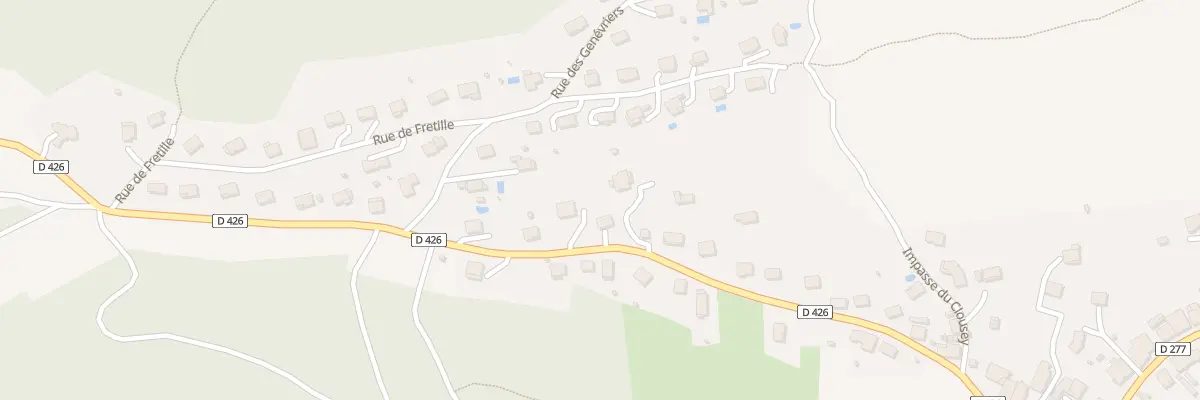 Plan du 42 Rue des Longeaux à Deluz