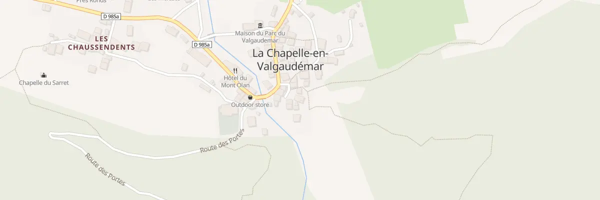 Plan du 15 Imp des Oulles à La Chapelle-en-Valgaudémar