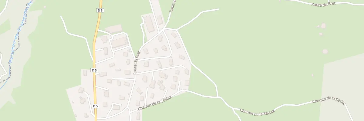 Plan du 96 Che du Clos Bornand à Nâves-Parmelan