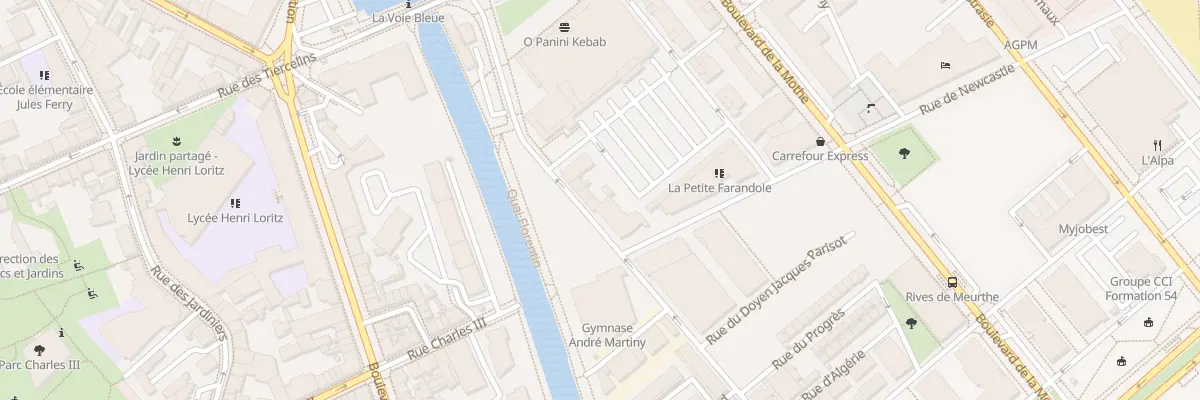 Plan du 19 Rue Mal Victor Duc de Bellune à Nancy