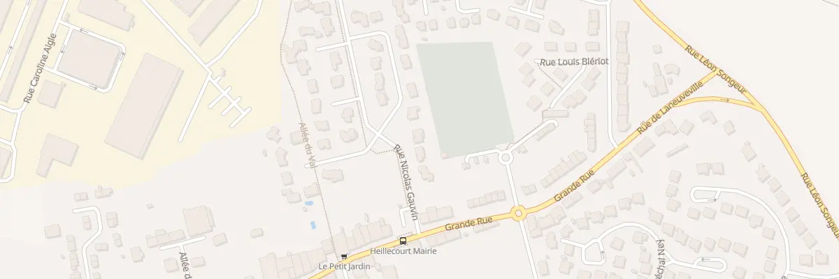 Plan du 6 Rue Nicolas Gauvin à Heillecourt