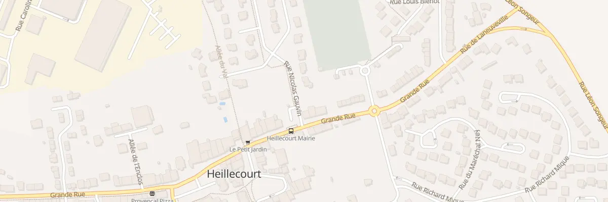 Plan du 38 Gr Grande Rue à Heillecourt