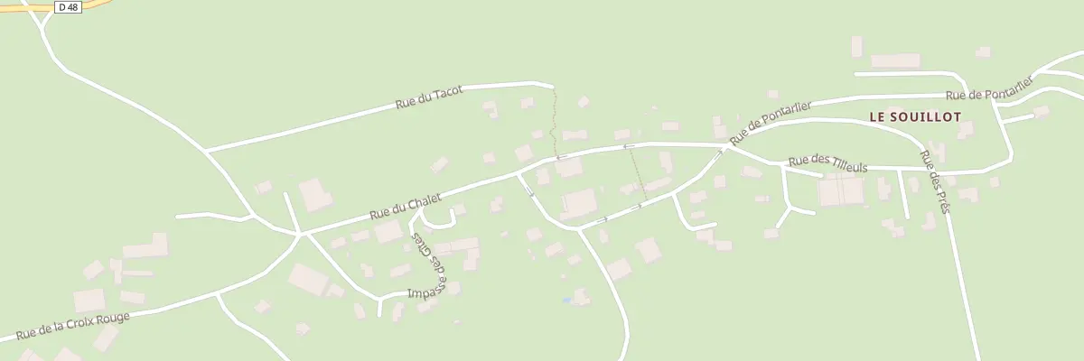 Plan du 1 Rue de l’Eglise à Chapelle-d’Huin