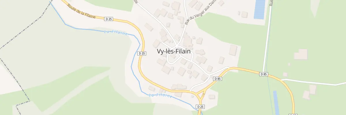 Plan du 1 Rue du Fer a Cheval à Vy-lès-Filain