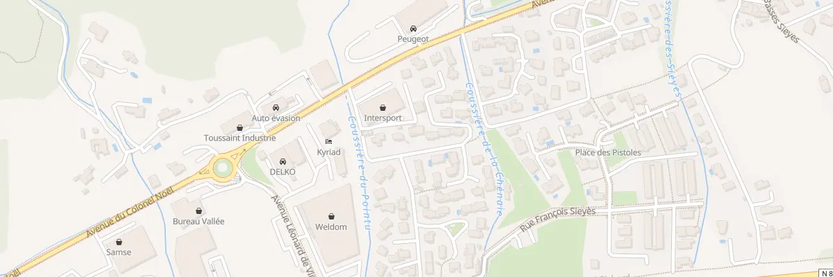 Plan du 7 Rue des Coussières à Digne-les-Bains