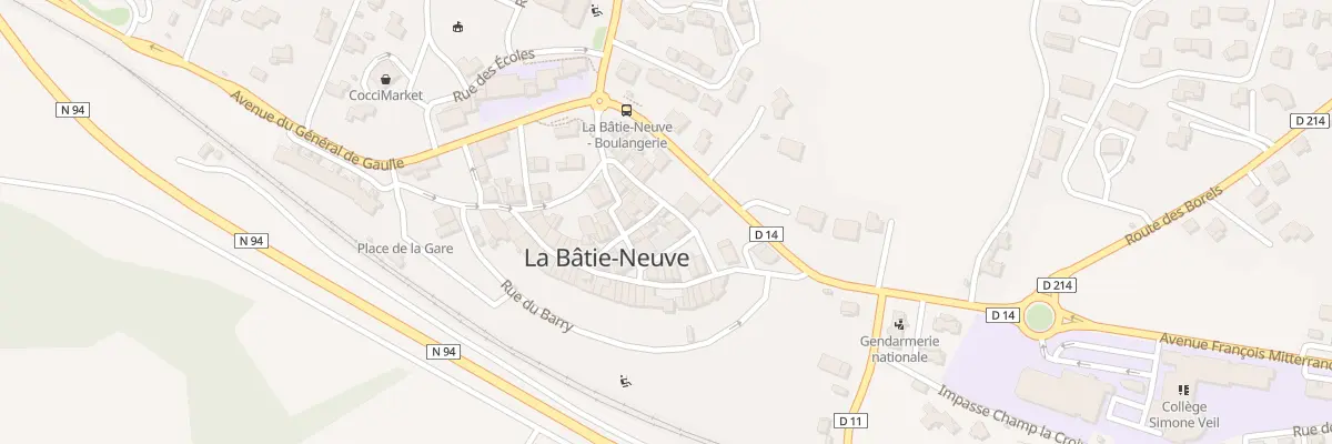 Plan du 52 Rue de la Distillerie à La Bâtie-Neuve