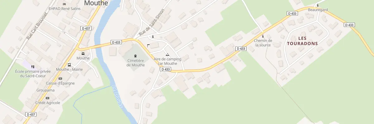 Plan du 10 Pl de L Eglise à Mouthe