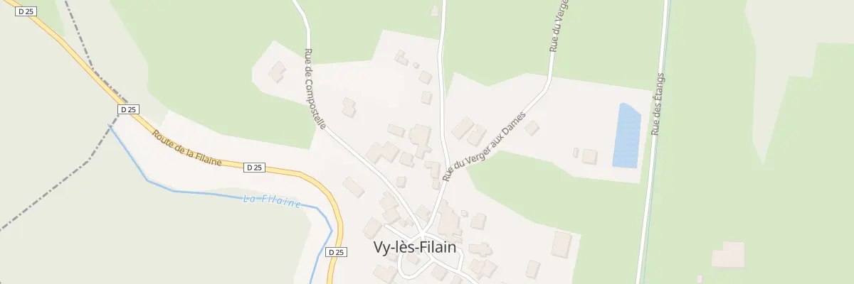 Plan du 3 Imp de Champ Vin à Vy-lès-Filain