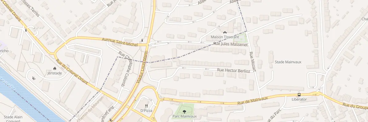 Plan du 38 Rue Hector Berlioz à Saint-Max
