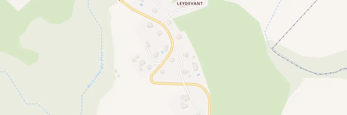 Plan du 1490 Rte de la Nerulaz à Groisy