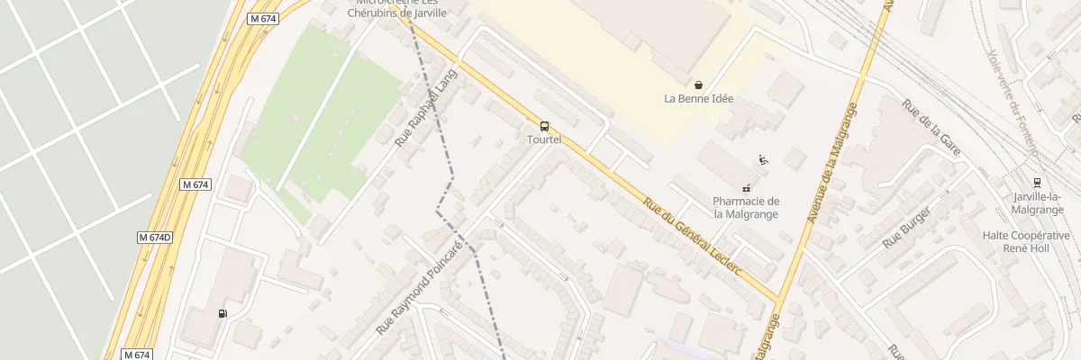Plan du 7 Rue Raymond Poincaré à Jarville-la-Malgrange