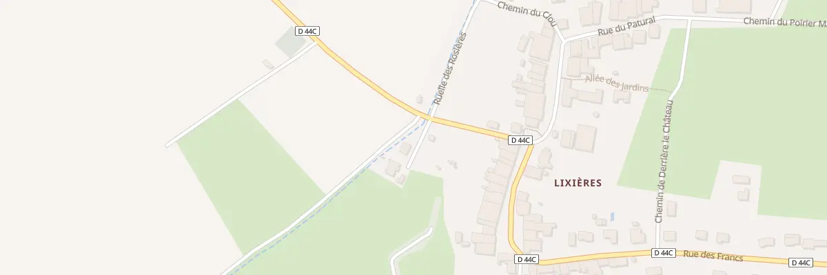 Plan du 1 Che du Breuil à Belleau