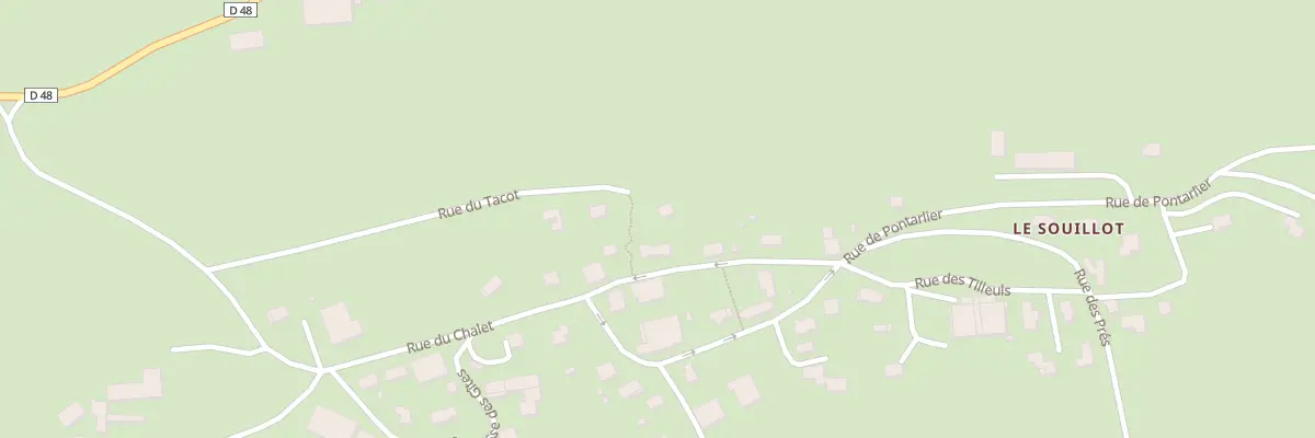 Plan du 12 Rue du Tacot à Chapelle-d’Huin