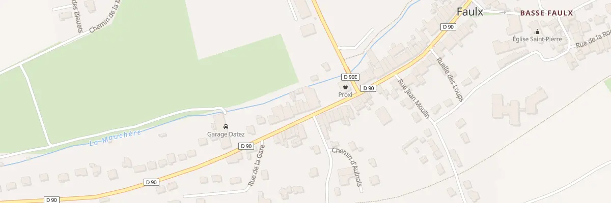 Plan du 48 Rue de la Libération à Faulx