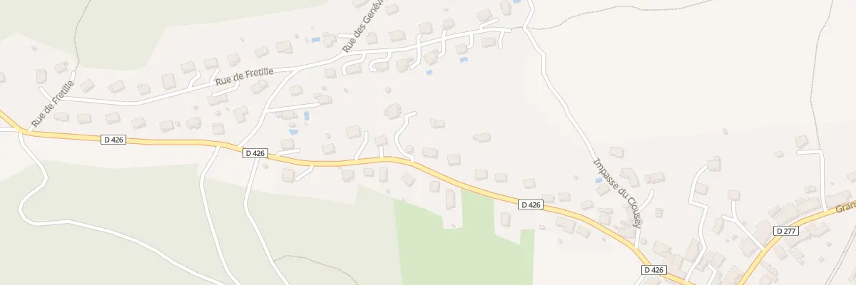 Plan du 38 Rue des Longeaux à Deluz