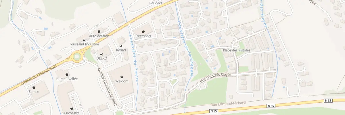 Plan du 4 Imp Hugues Auguste à Digne-les-Bains