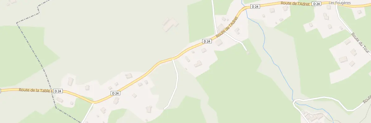 Plan du 1017 Rte de l’Adret à Bourget-en-Huile