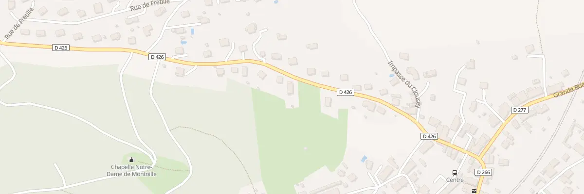Plan du 25 Rue des Longeaux à Deluz