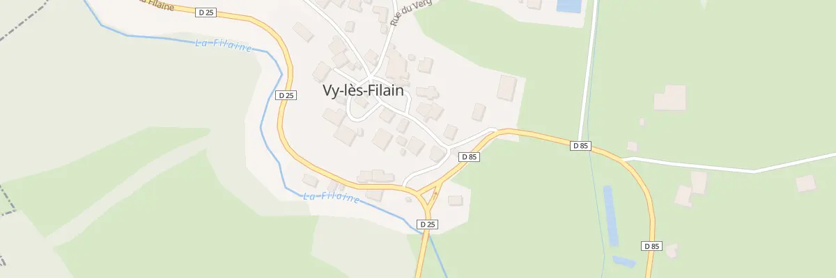 Plan du 6 Rue de Compostelle à Vy-lès-Filain