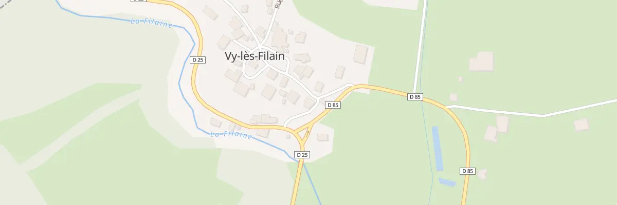 Plan du 2 Rue de Compostelle à Vy-lès-Filain