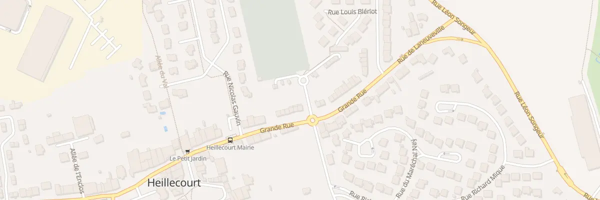 Plan du 22 Gr Grande Rue à Heillecourt