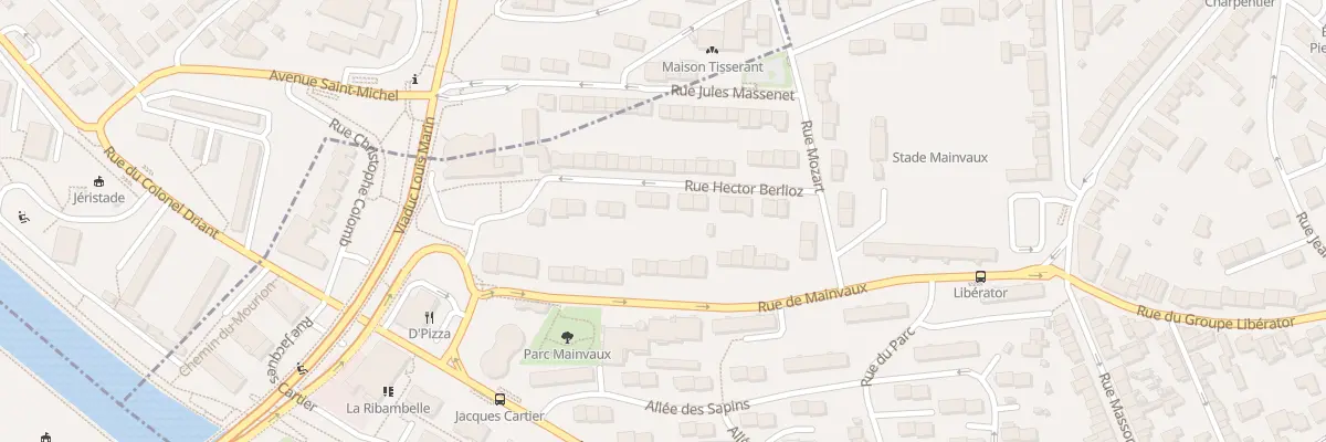 Plan du 15 Rue Hector Berlioz à Saint-Max