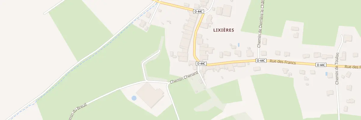 Plan du 22 Rue de Jeandelaincourt à Belleau